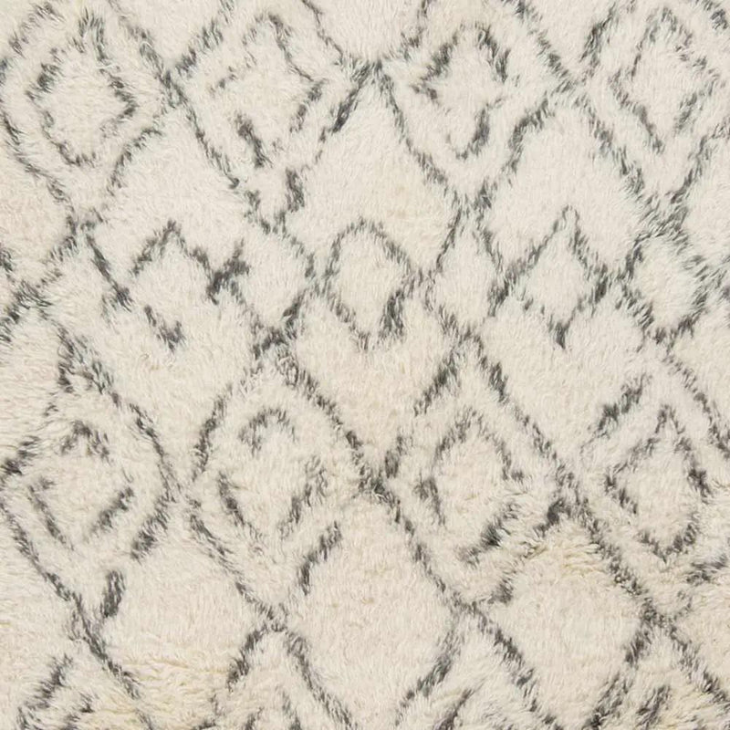 Cotgrave 2x3 Cream Trellis Small Wool Rug - Clearance by Boutique Rugs