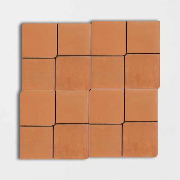 Cotto Natural Nicht Terracotta Mosaics 12 3/8x12 3/8