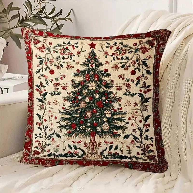 Cotton Plush Pillow Cover, Double-Sided 2D Animal Print, 45.72x45.72 cm by House Of Avana