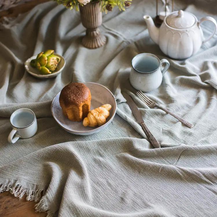 Cotton Throw Sofa Blanket by RusticReach