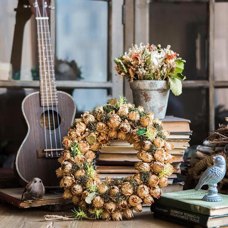 Country Small Silk Wreath in Various Design by RusticReach