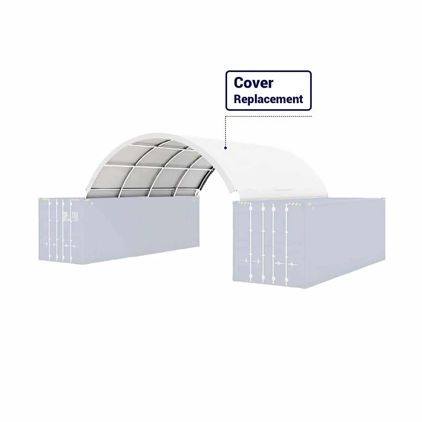Cover Replacement for Container Shelter by Chery Industrial