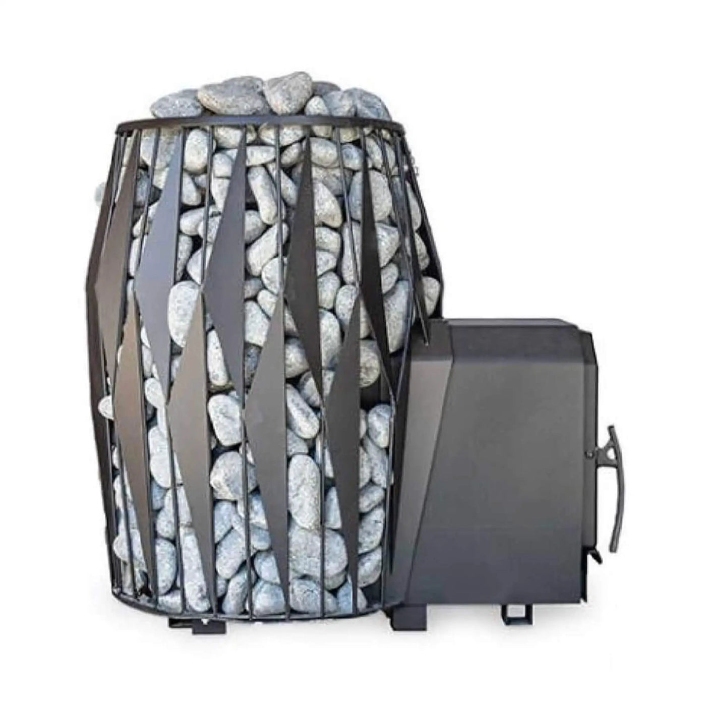 Cozy Heat OG Thru-Wall Sauna Stove With Sauna Stones [COZY OG-TW] (SAK75861) by SAKSBY WHOLESALE