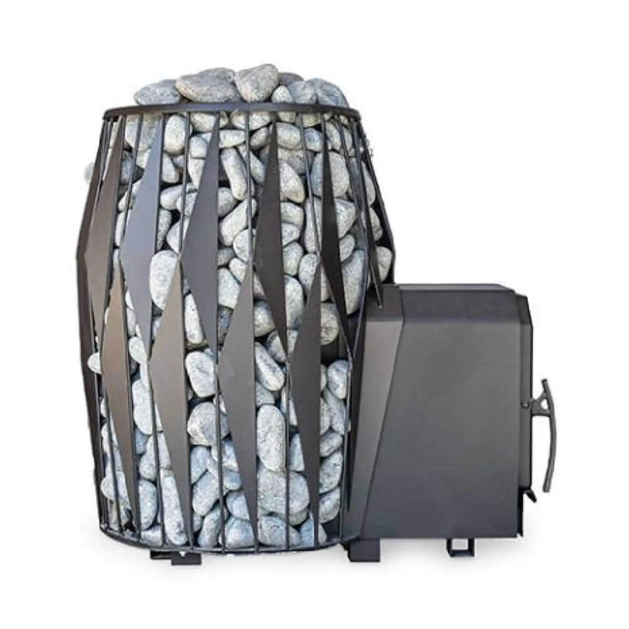 Cozy Heat OG Thru-Wall Sauna Stove With Sauna Stones [COZY OG-TW] (SAK75861) by SAKSBY WHOLESALE