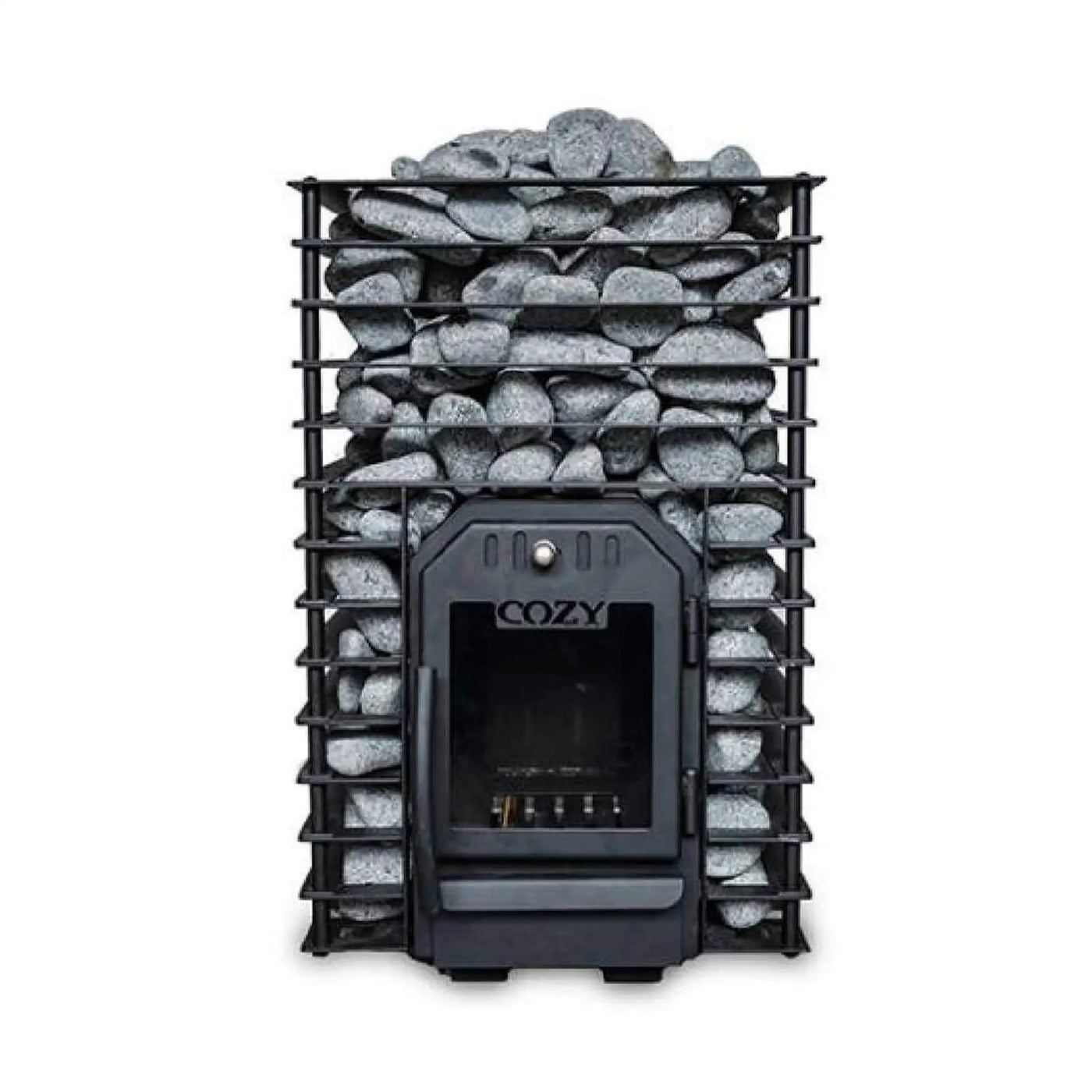 Cozy Heat Quattro Wood-Fired Sauna Stove With Sauna Stones [COZY QUATTRO] (SAK23947) by SAKSBY WHOLESALE