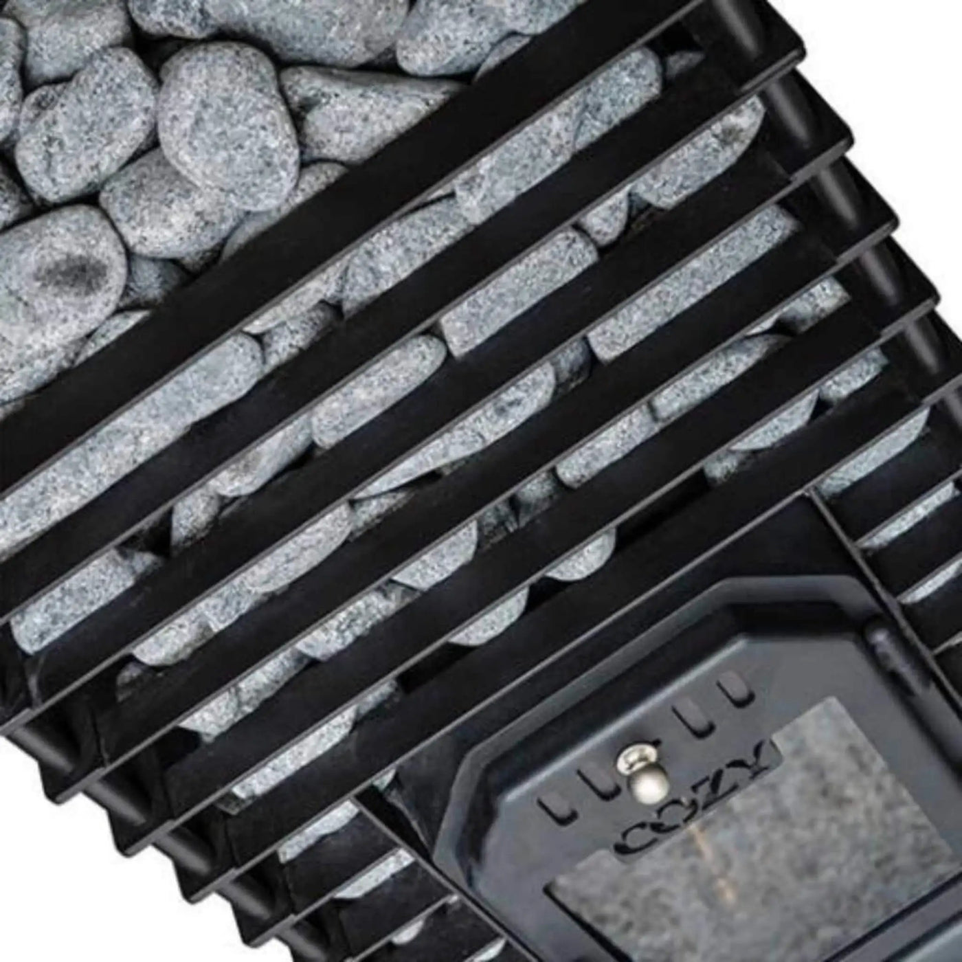 Cozy Heat Quattro Wood-Fired Sauna Stove With Sauna Stones [COZY QUATTRO] (SAK23947) by SAKSBY WHOLESALE