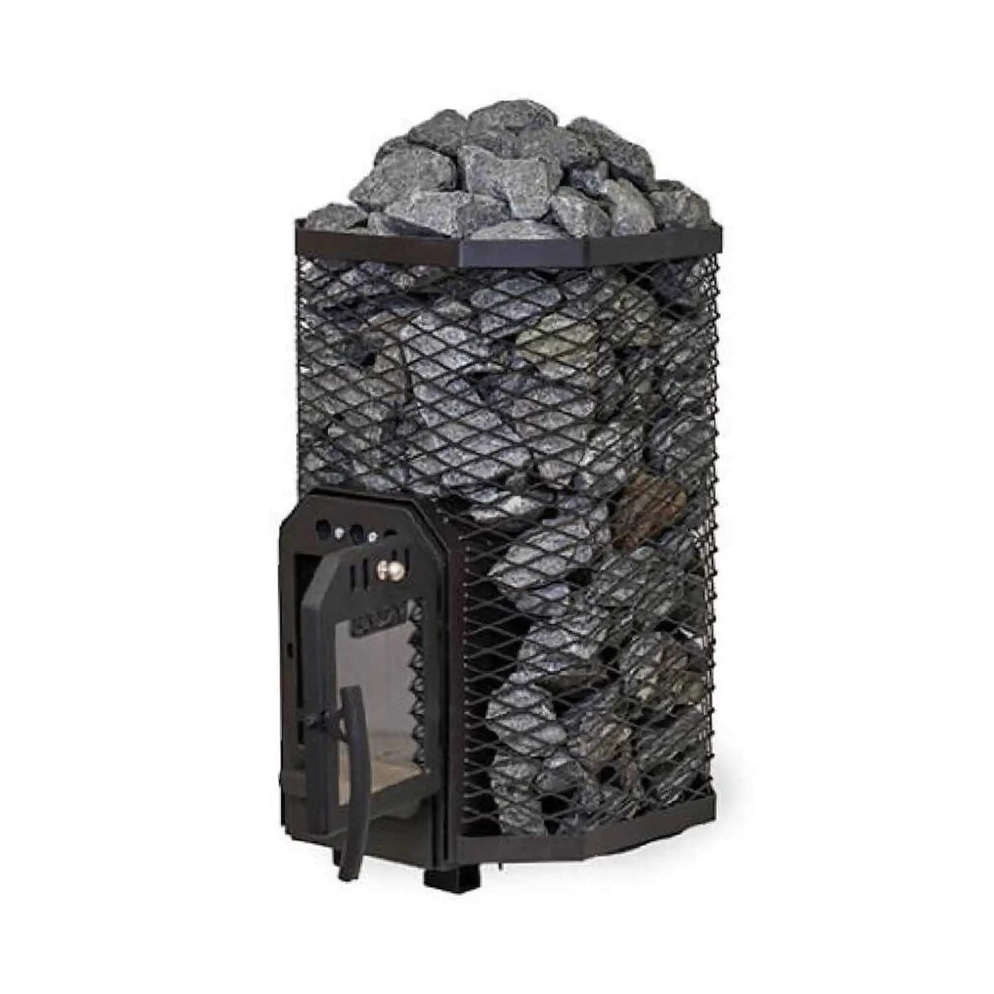 Cozy Heat Wood-Burning Floor Mount Sauna Stove With Chimney Kit And Sauna Stones [COZY] (SAK57382) by SAKSBY WHOLESALE