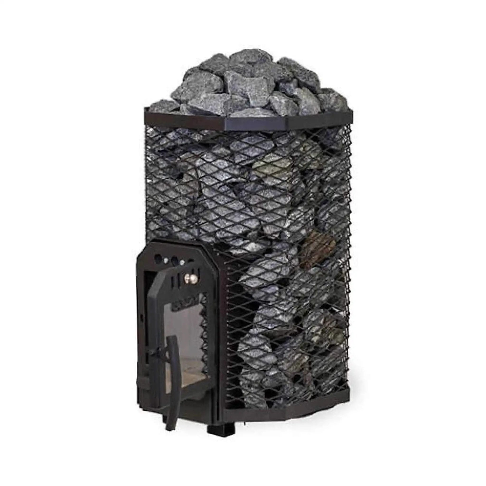 Cozy Heat Wood-Burning Floor Mount Sauna Stove With Chimney Kit And Sauna Stones [COZY] (SAK57382) by SAKSBY WHOLESALE