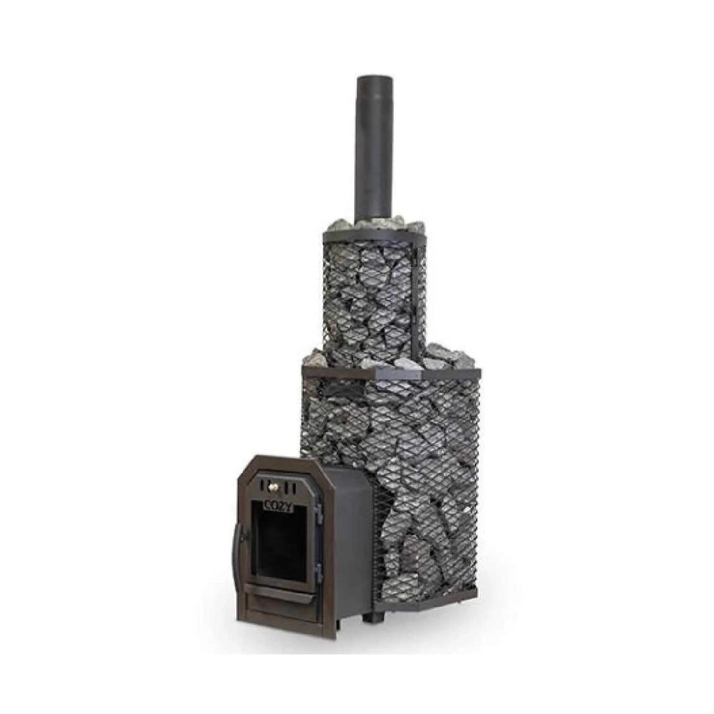 Cozy Heat Thru-Wall Wood Fired Sauna Heater Stove [COZY TW] (SAK82634) by SAKSBY WHOLESALE