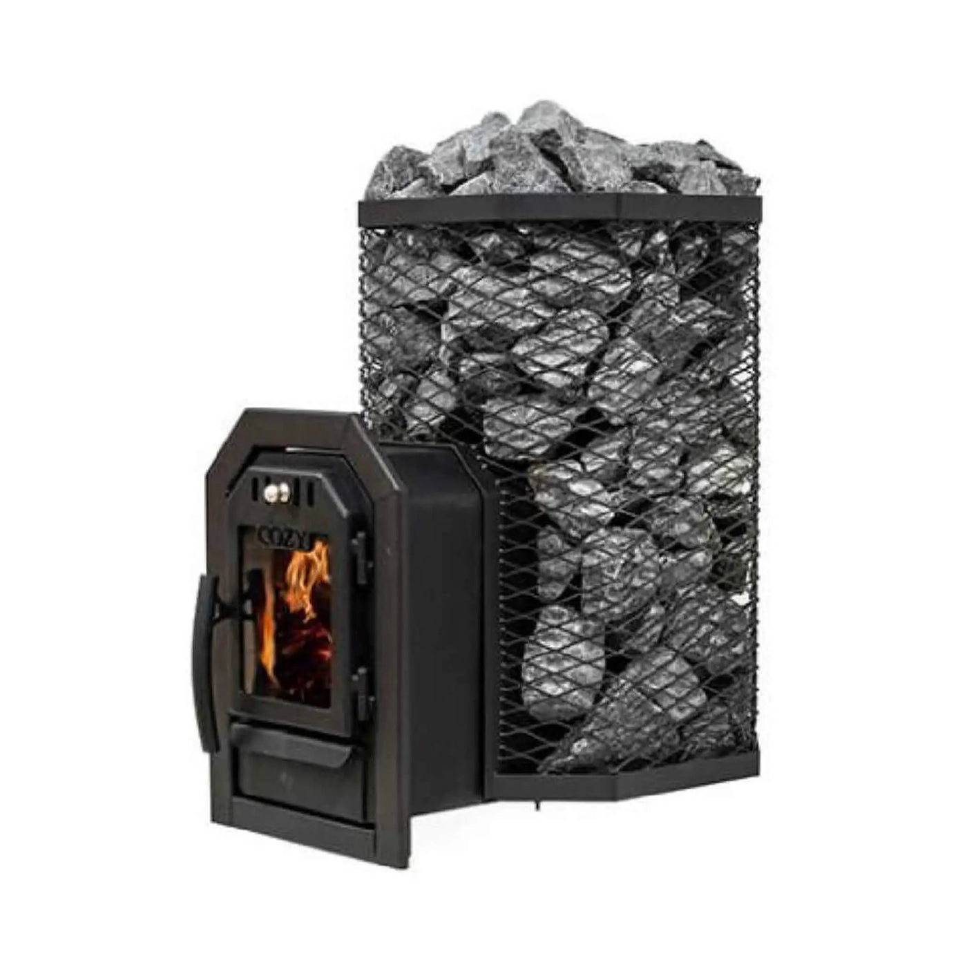 Cozy Heat Thru-Wall Wood Fired Sauna Heater Stove [COZY TW] (SAK82634) by SAKSBY WHOLESALE