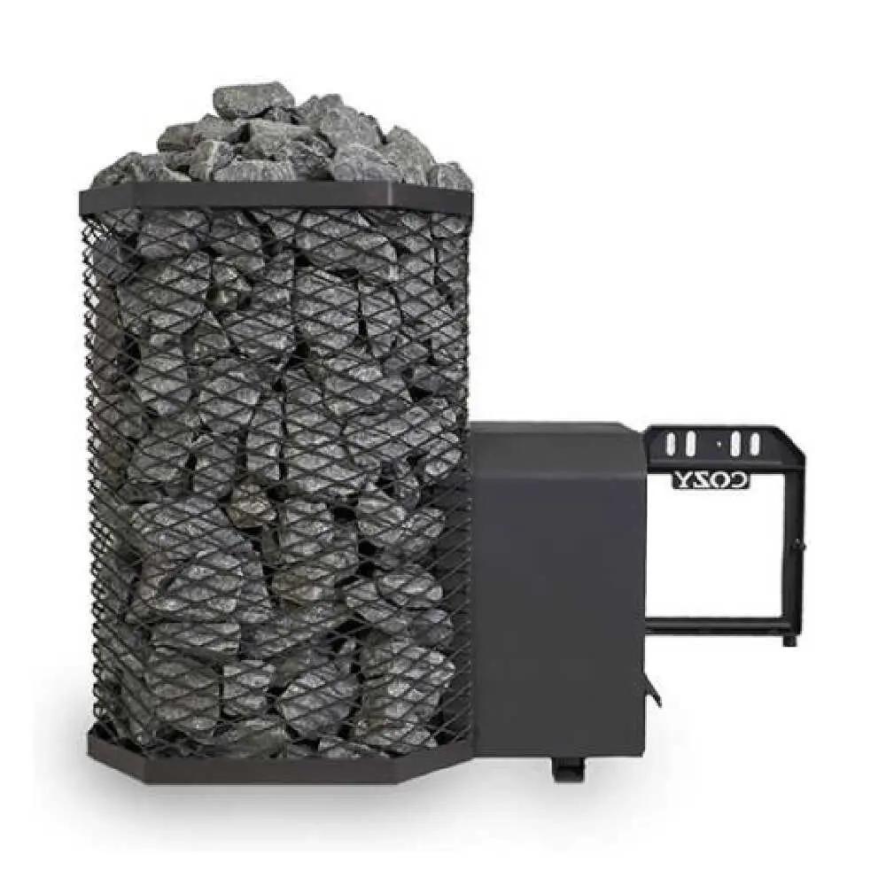 Cozy Heat Thru-Wall Wood Fired Sauna Heater Stove [COZY TW] (SAK82634) by SAKSBY WHOLESALE
