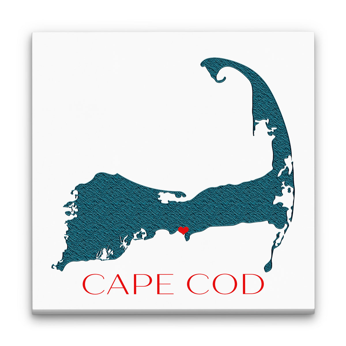 Cape Cod Canvas Customizable Silhouette Wall Decor, photo 4 of 9