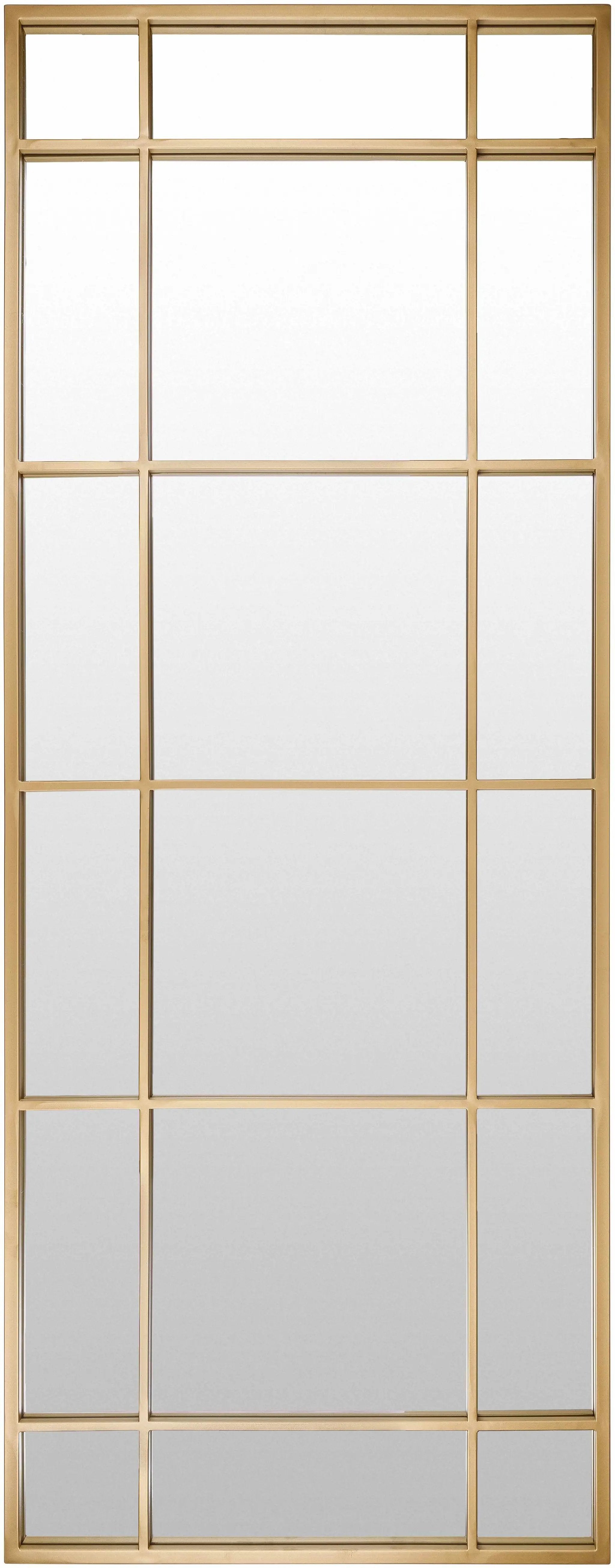 Cersosimo Round Gold Framed Mirror by Boutique Rugs