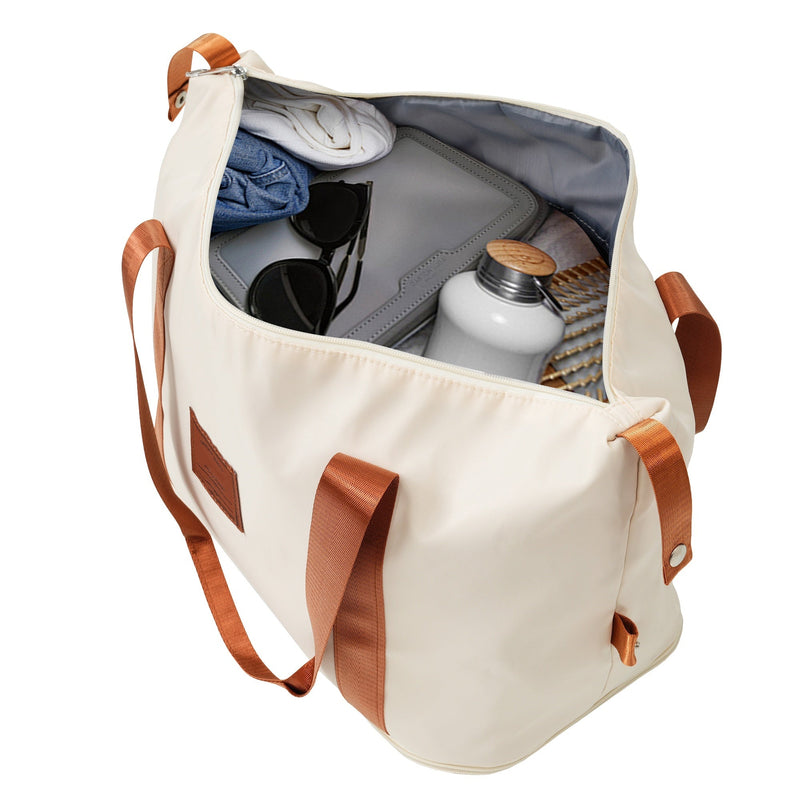 Brown & White 6-Piece Expandable Hardshell Luggage Set, photo 15 of 20