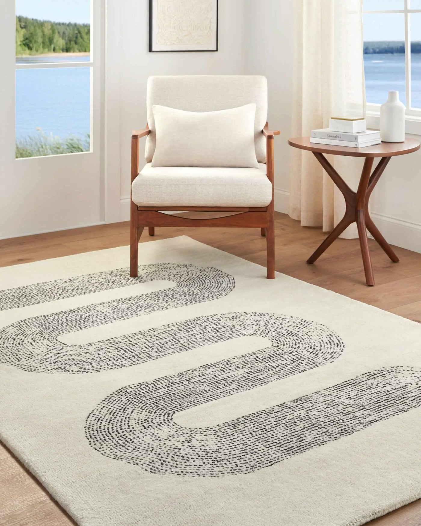Saura Wool Area Rug - Clearance by Boutique Rugs
