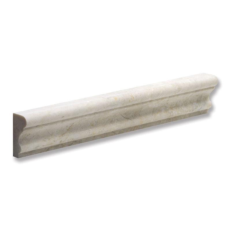 Crema Marfil Polished Andorra Marble Moldings 2x12 Marble Polished 2x12 Moldings