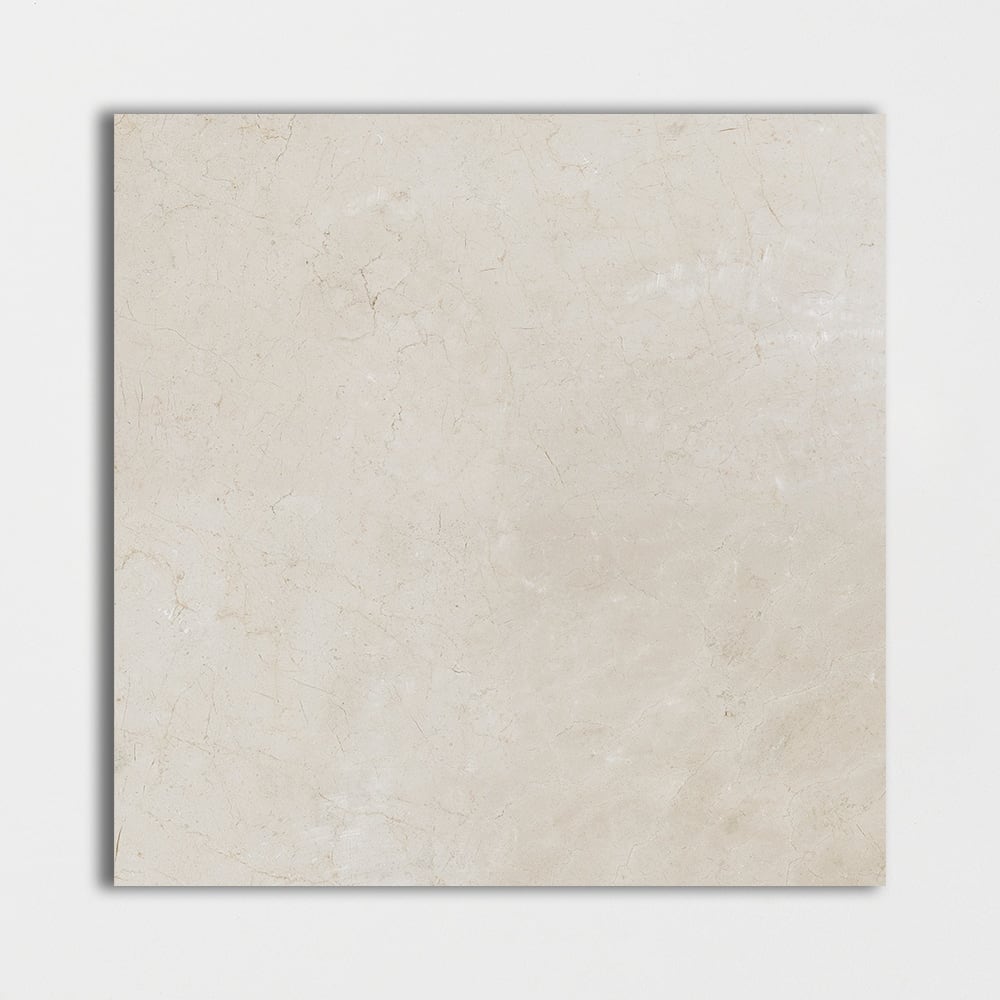 Crema Marfil Polished Marble Tiles 18x18 Marble Polished 18x18 Tiles