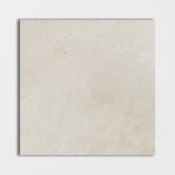 Crema Marfil Polished Marble Tiles 18x18
