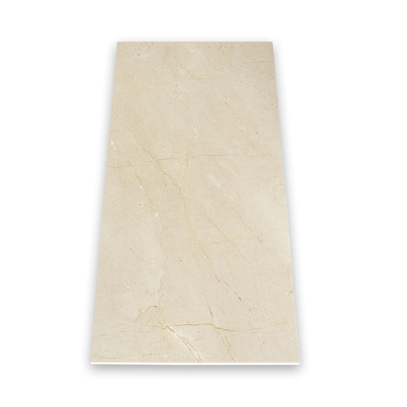 Crema Marfil Polished Marble Tiles 12x24 Marble Polished 12x24 Tiles — 2
