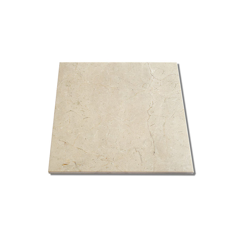 Crema Marfil Polished Marble Tiles 5 1/2x5 1/2 Marble Polished 6x6 Tiles — 1