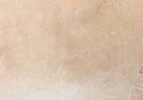 Crema Perla Honed Marble Slab Random