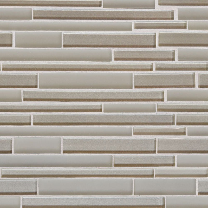 Crepuscolo Gloss/Matte Interlocking Slides Glass Mosaics 12x12 Glass Gloss/Matte 12x12 Mosaics