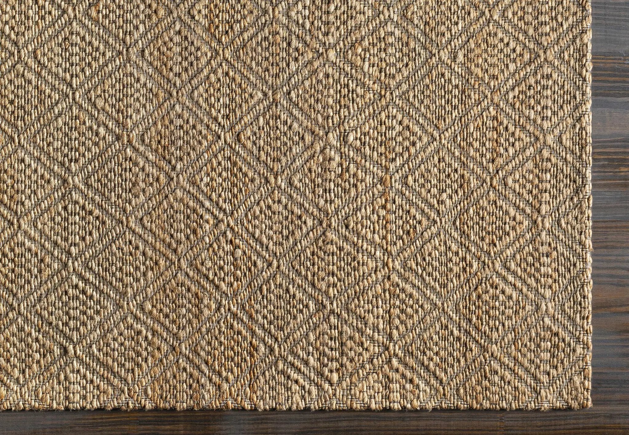 Buwoi Hand Woven Tan Jute Rug - Clearance by Boutique Rugs