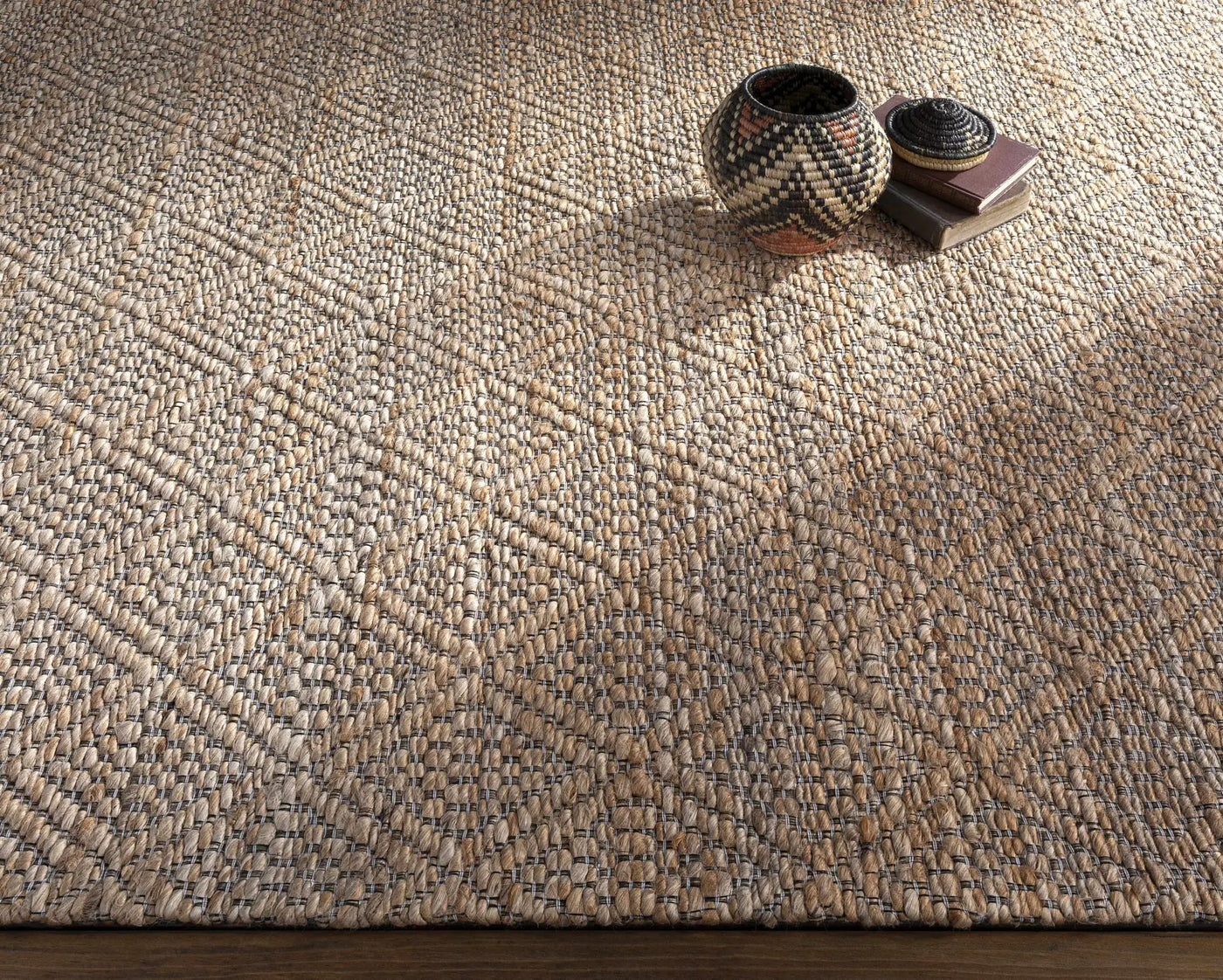 Buwoi Hand Woven Tan Jute Rug - Clearance by Boutique Rugs