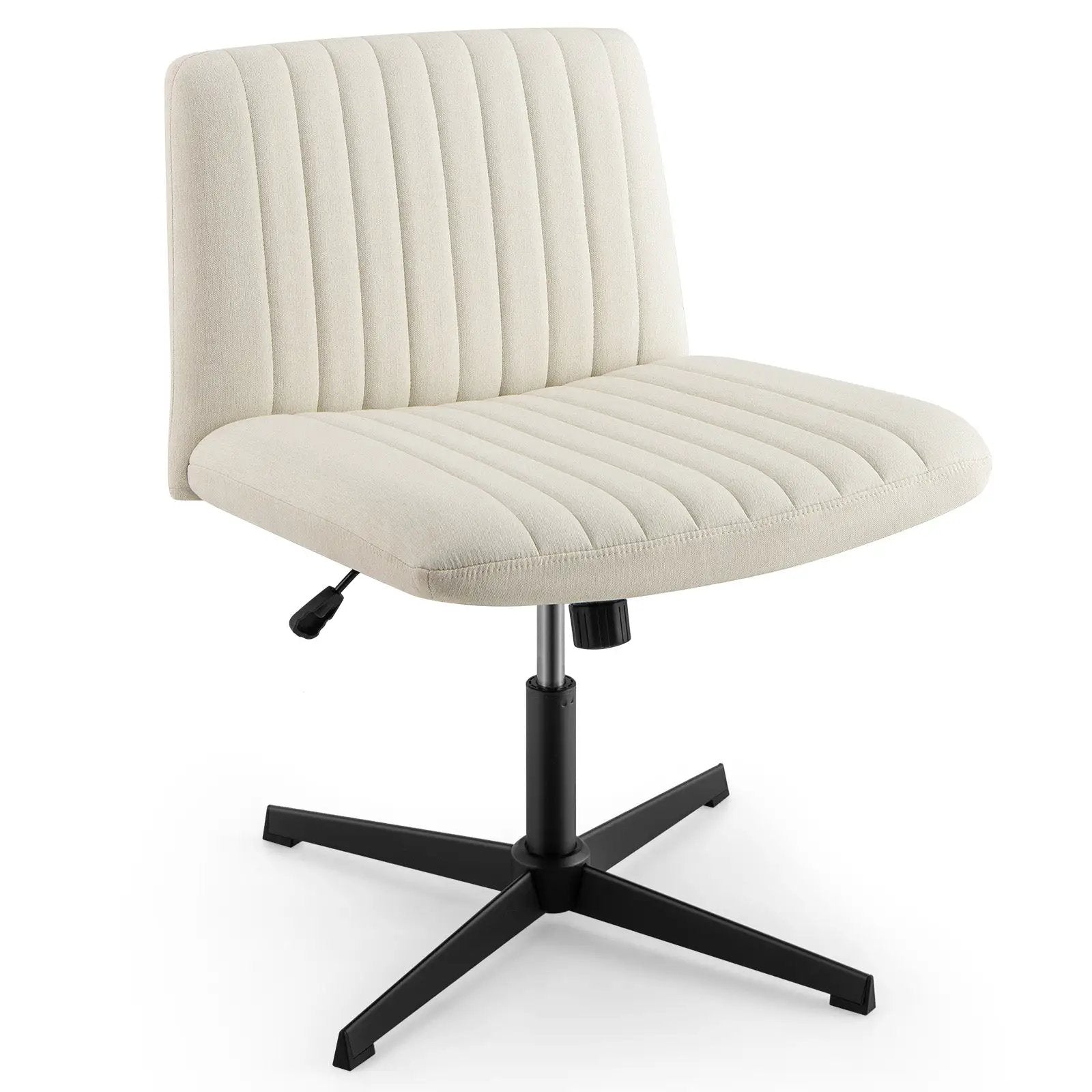 Criss Cross Legged Chair No Wheels 120¬∞ Rocking Adjustable Height by DirectDeals