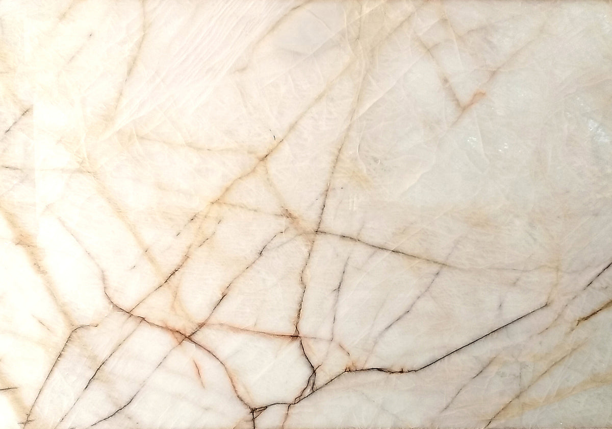 Cristallo Luminescence Select Polished Quartzite Slab Random