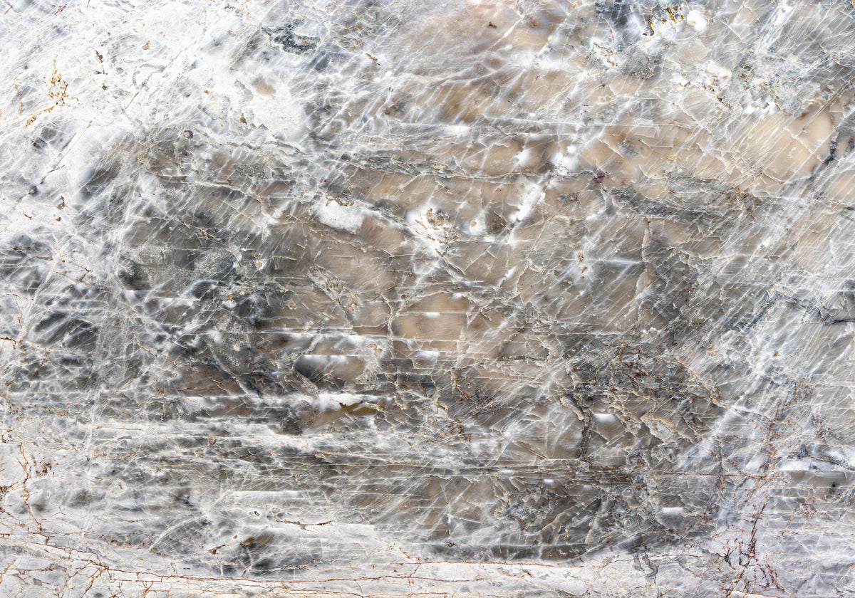 Cristallo Smoke Polished Quartzite Slab Random