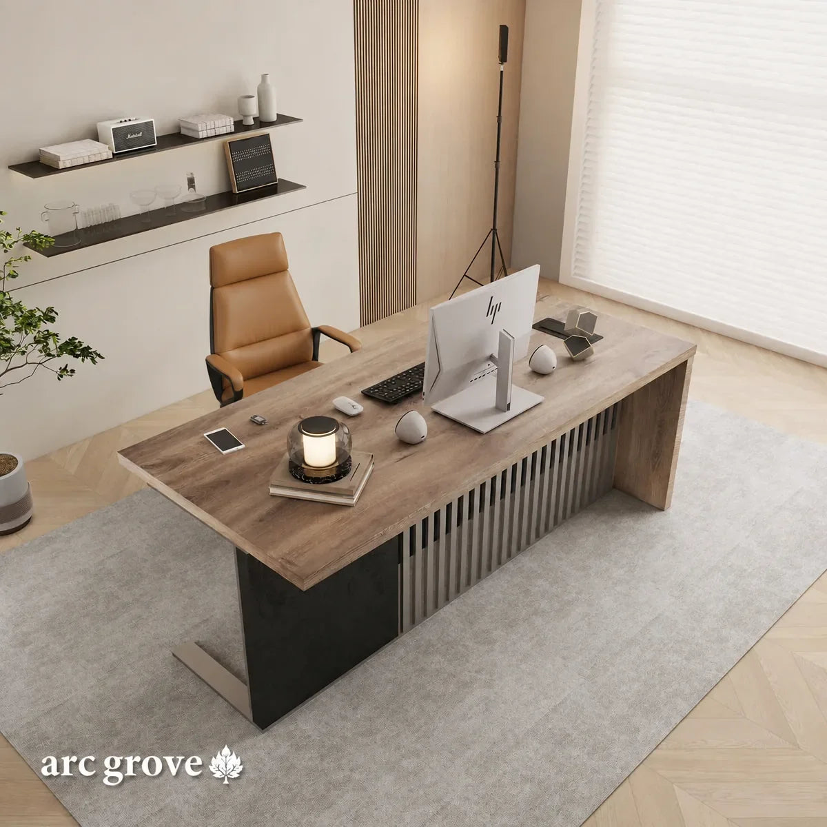 Croft · Small Executive Desk, photo 3 of 20