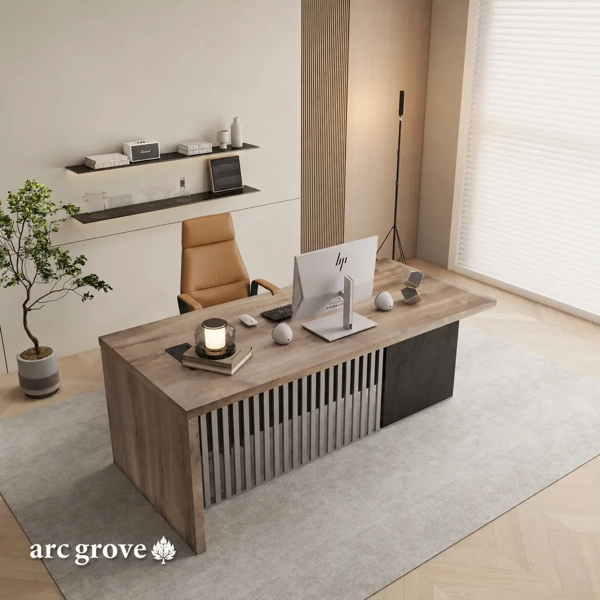 Croft · Small Executive Desk, photo 4 of 20