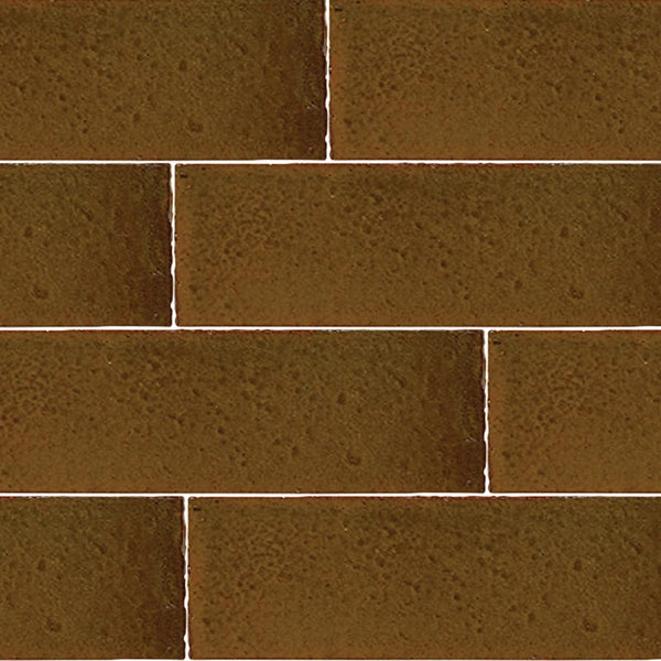 Crompton Brown Plain Ceramic Tiles 2 1/4x7 3/8