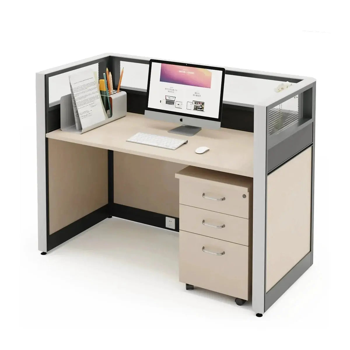 Covar · Straight Workstation Cubicle by Arc Grove