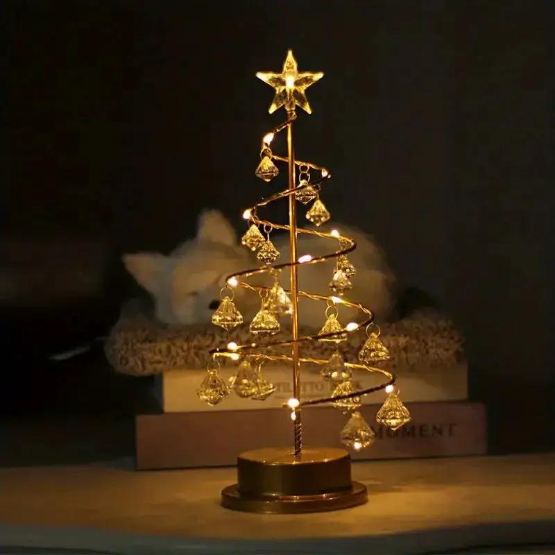 Crystal Diamond Christmas Tree Night Light Large by House Of Avana