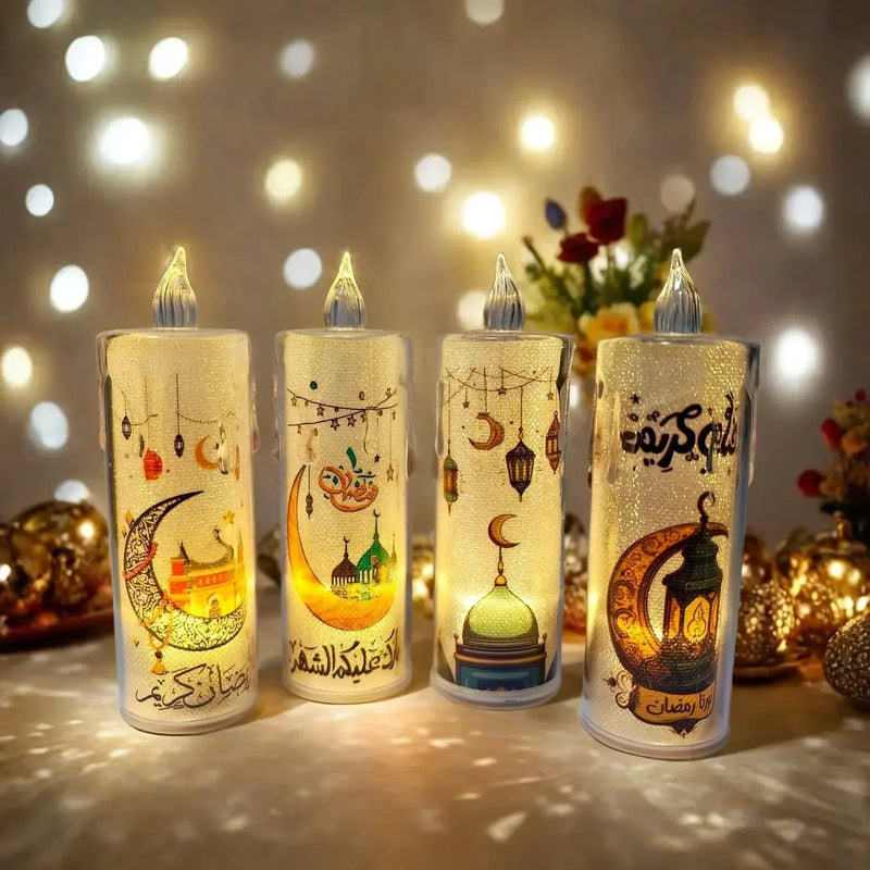 Crystal Electronic Candle Lights - Battery-Powered LED by House Of Avana
