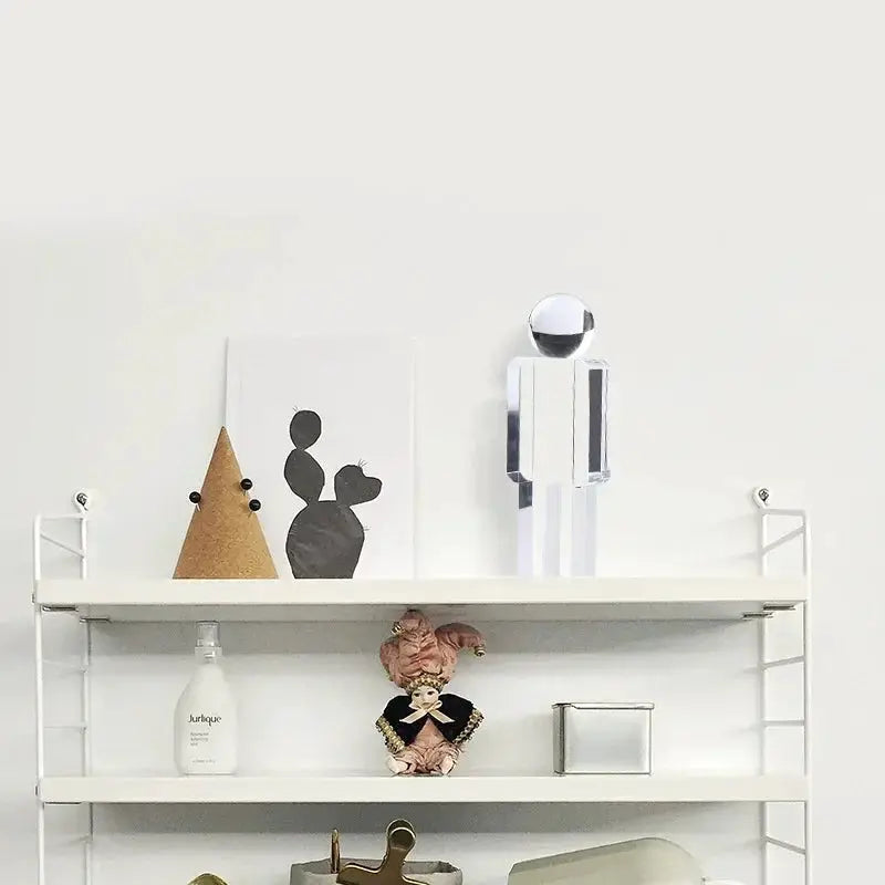 Modern Geometric Human Figurine Sculpture for Home Decor by House Of Avana