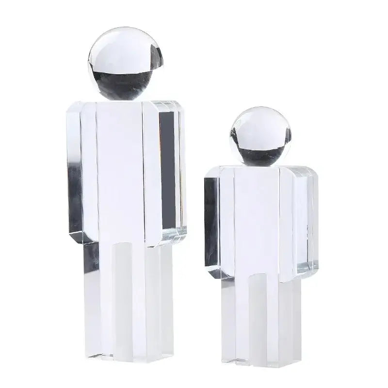 Modern Geometric Human Figurine Sculpture for Home Decor by House Of Avana