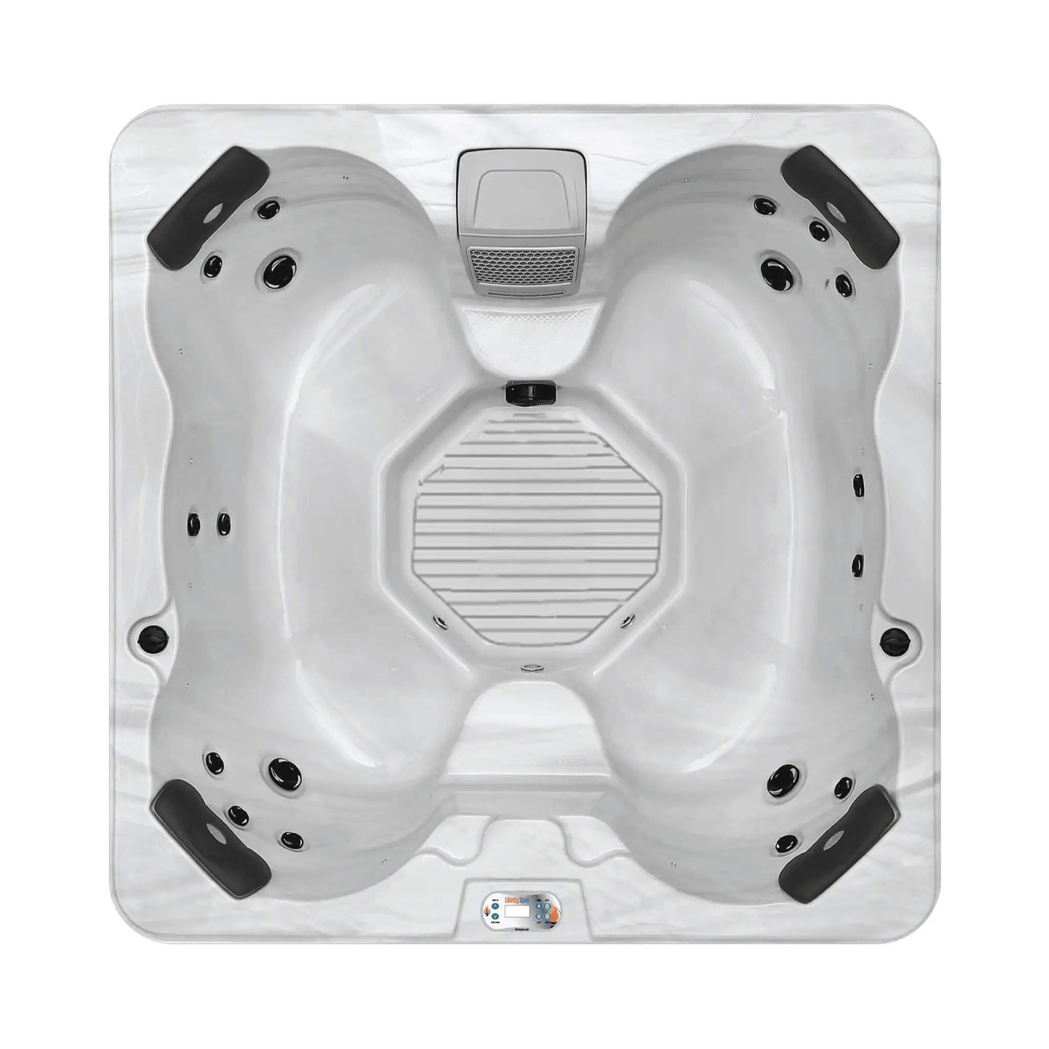 CSC Delaware 5-Person Plug And Play 18-Jet Spa With LED Lighting [LS45K] (SAK46938) by SAKSBY WHOLESALE