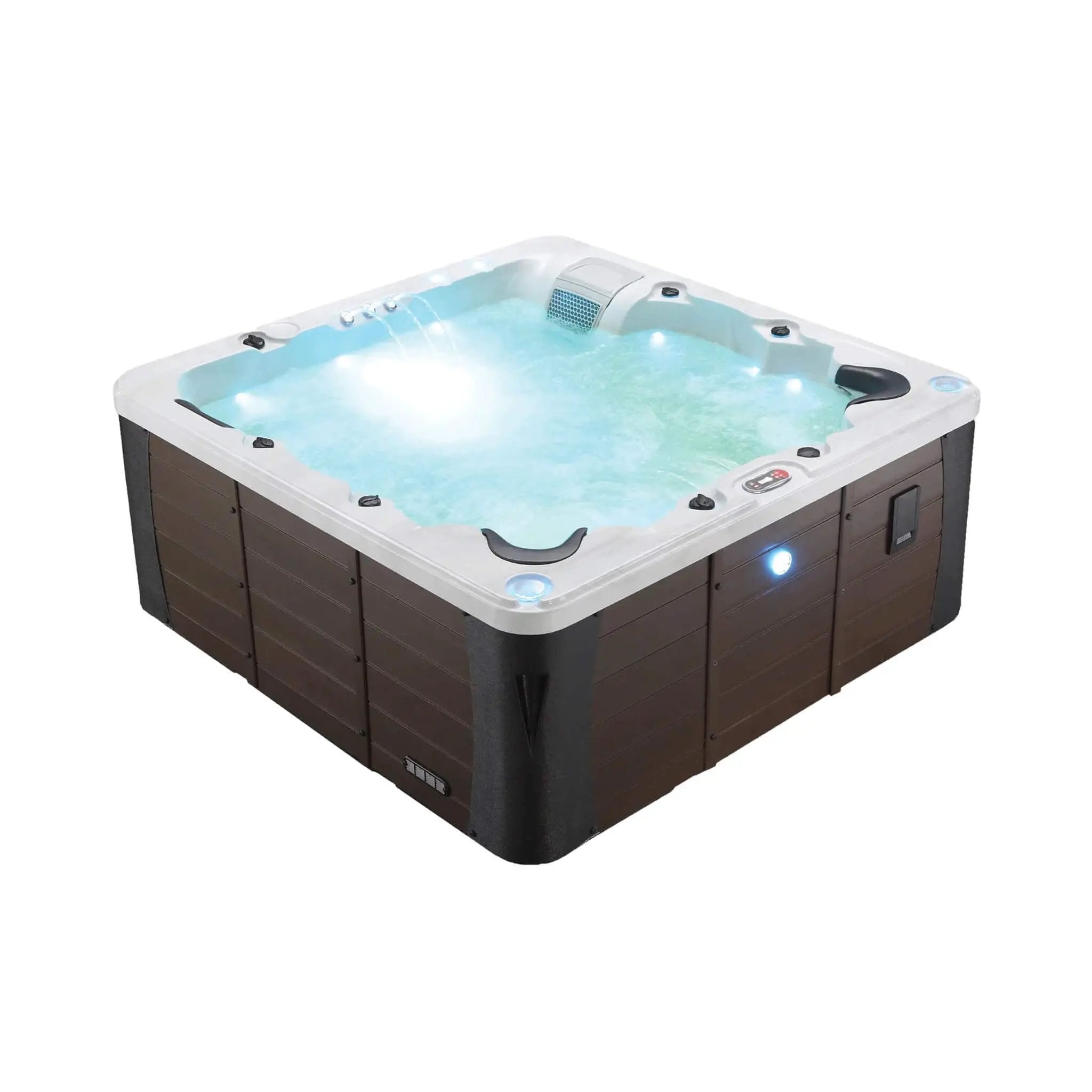 CSC Kansas 6-Person 240V Luxury 46-Jet Spa With Glacier Filtration [LS6K] (SAK64082) by SAKSBY WHOLESALE