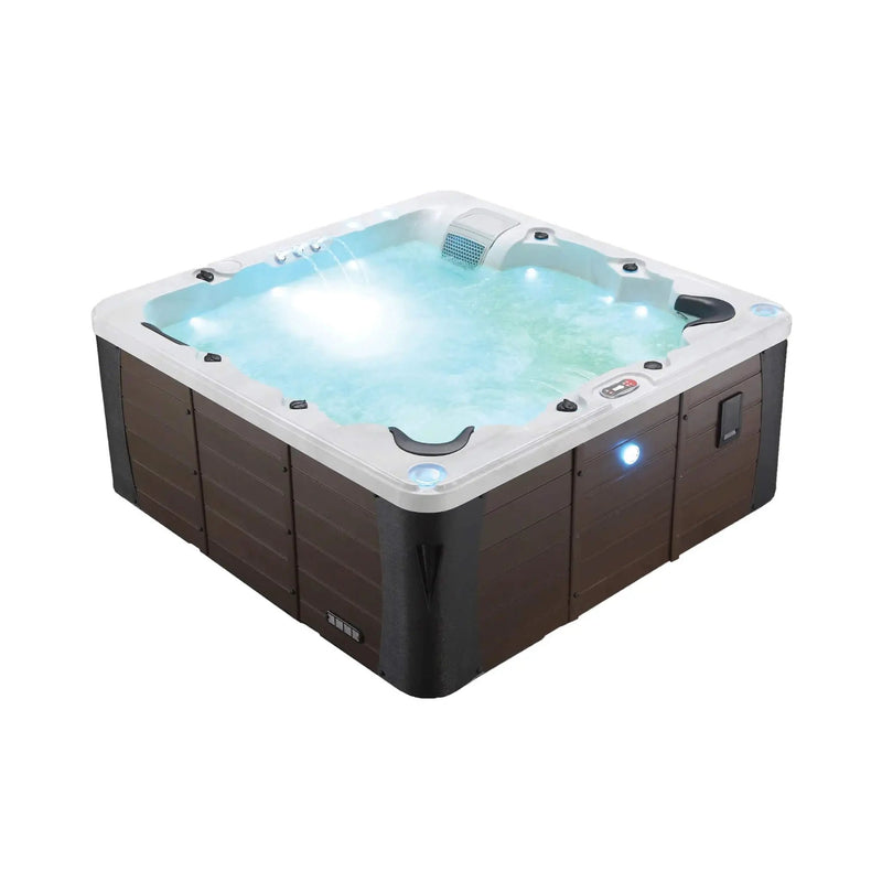 CSC Kansas 6-Person 240V Luxury 46-Jet Spa With Glacier Filtration [LS6K] (SAK64082) by SAKSBY WHOLESALE