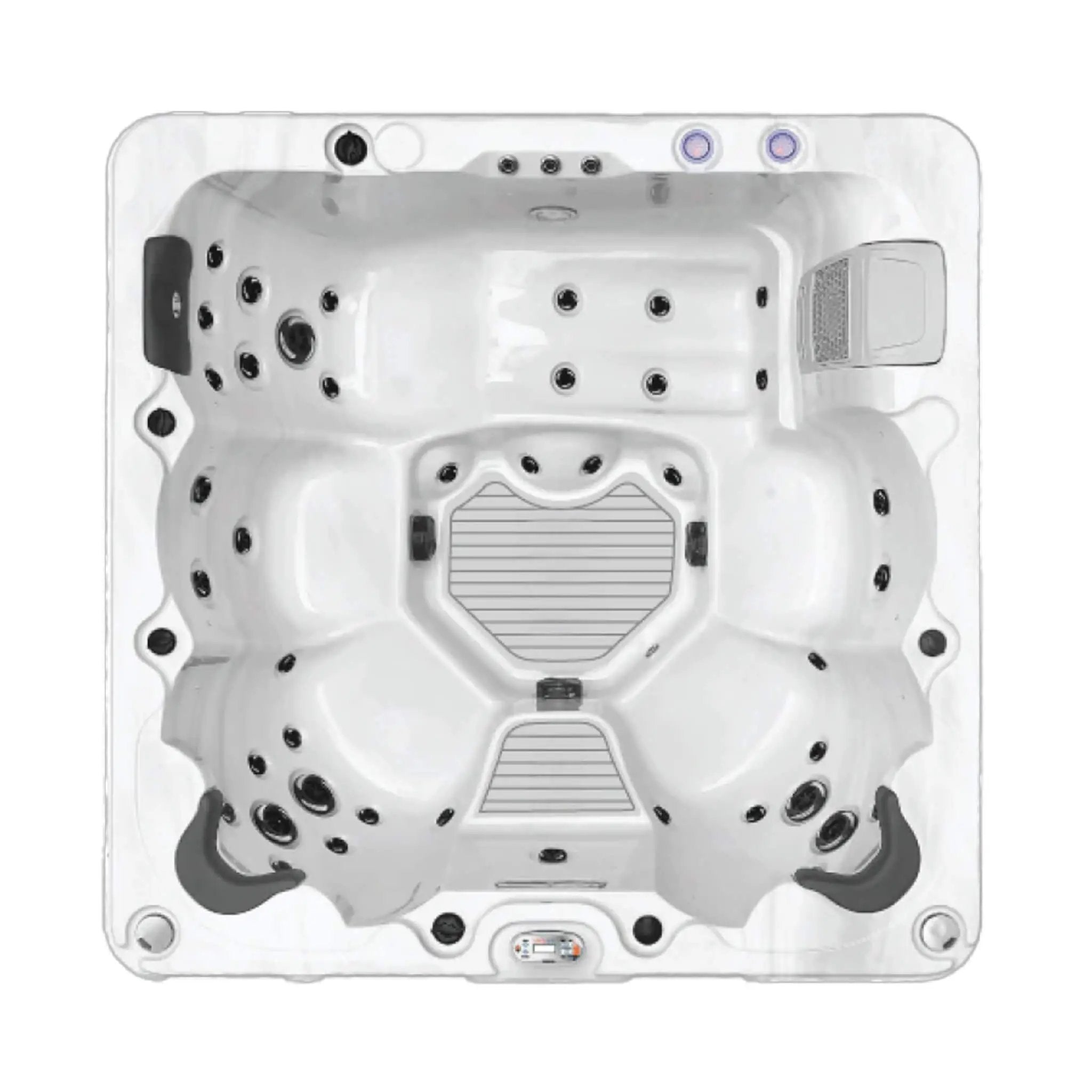 CSC Kansas 6-Person 240V Luxury 46-Jet Spa With Glacier Filtration [LS6K] (SAK64082) by SAKSBY WHOLESALE