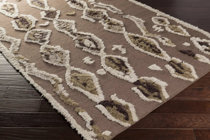 Brown Nila Area Carpet - Clearance by Boutique Rugs
