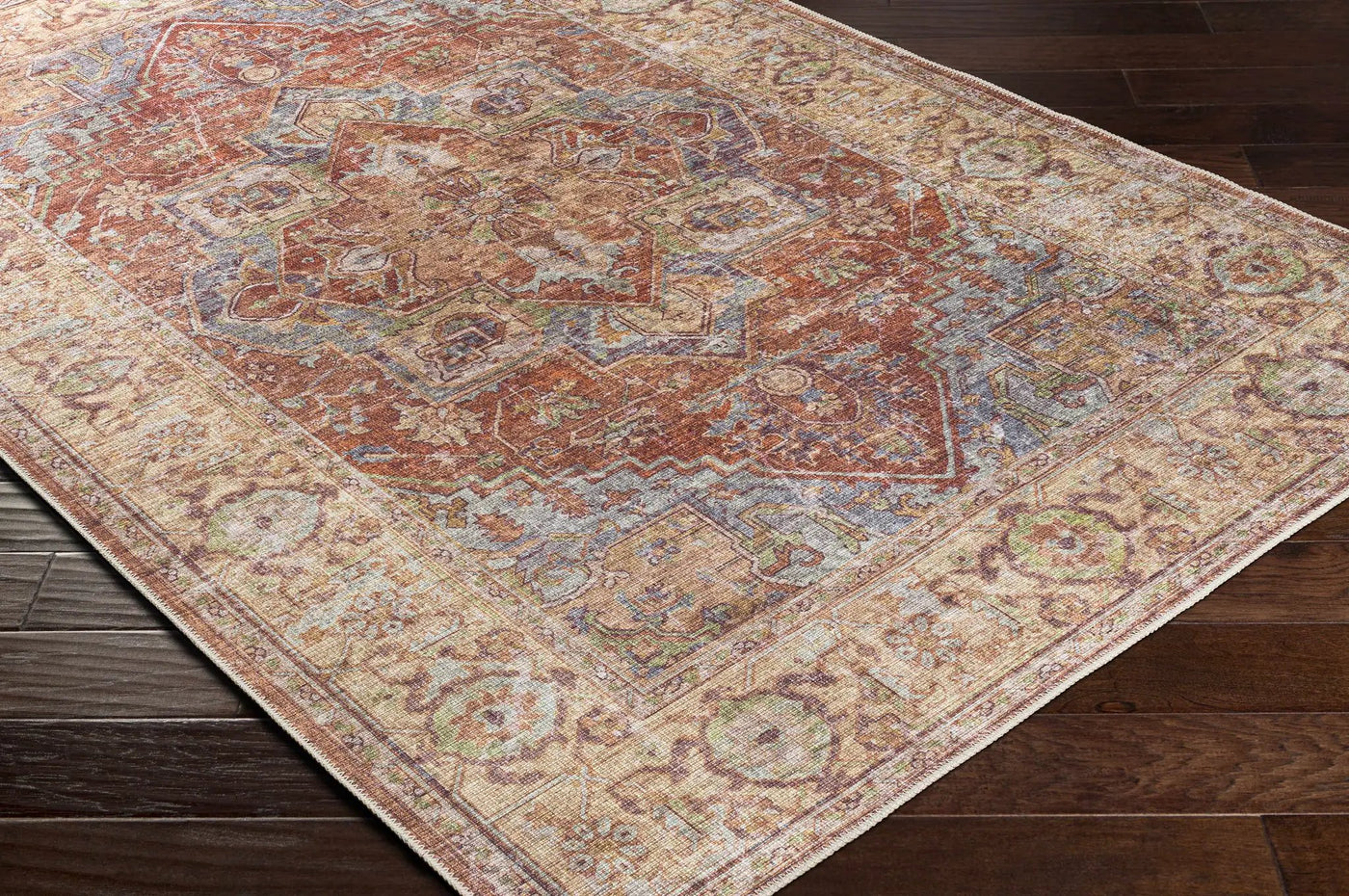 Casterton Washable Area Rug - Clearance by Boutique Rugs