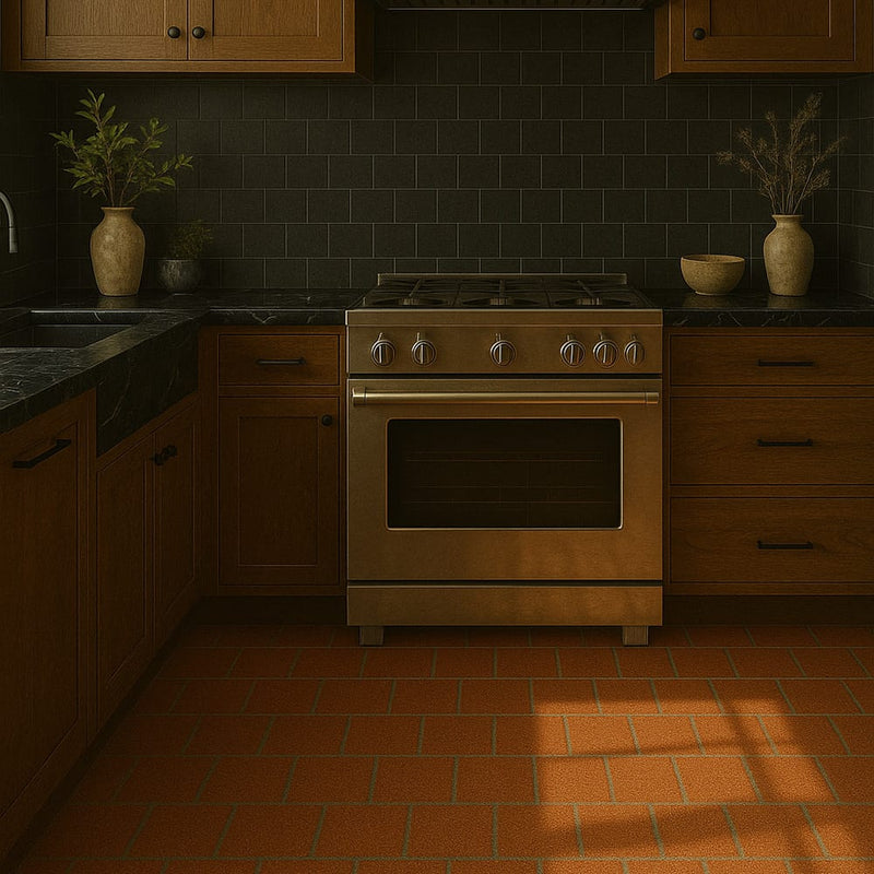Cuadrado Natural Square Terracotta Tiles 6x6 Terracotta Natural 6x6 Tiles — 2