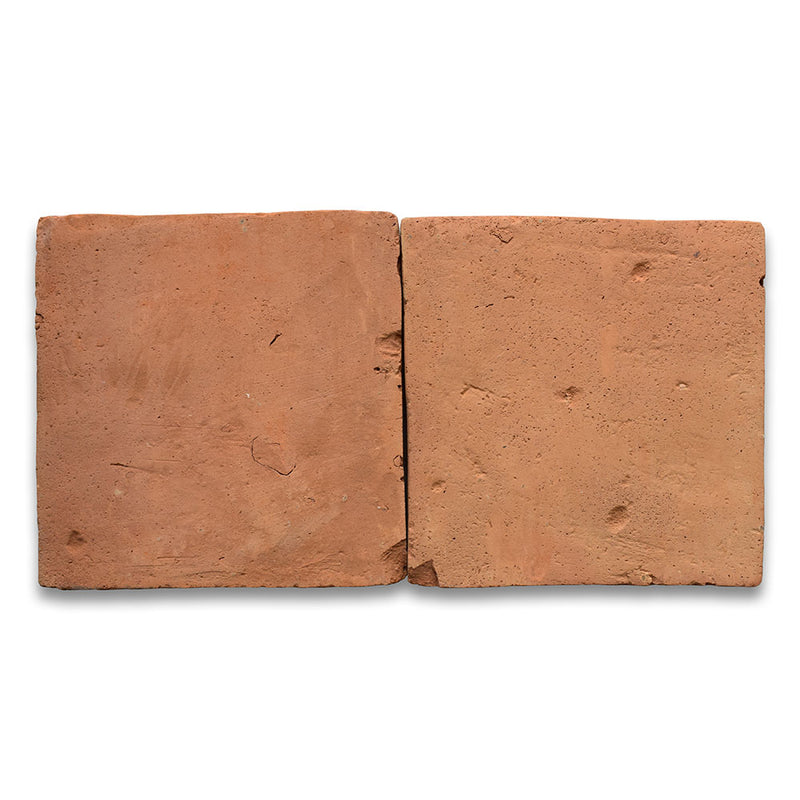 Cuadrado Natural Square Terracotta Tiles 8x8 Terracotta Natural 8x8 Tiles — 2