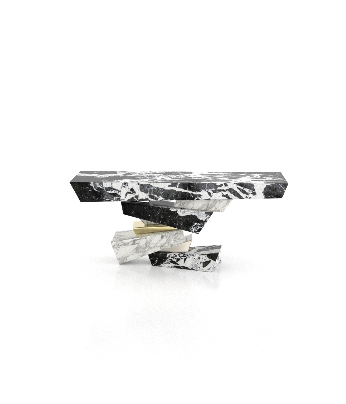 Cubix Console Table by Zicana Boutique