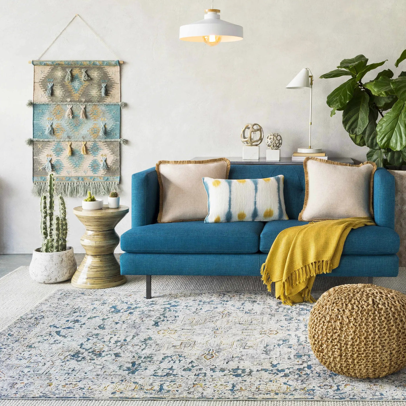 Cuckfield Textured Luxury Rug by Boutique Rugs