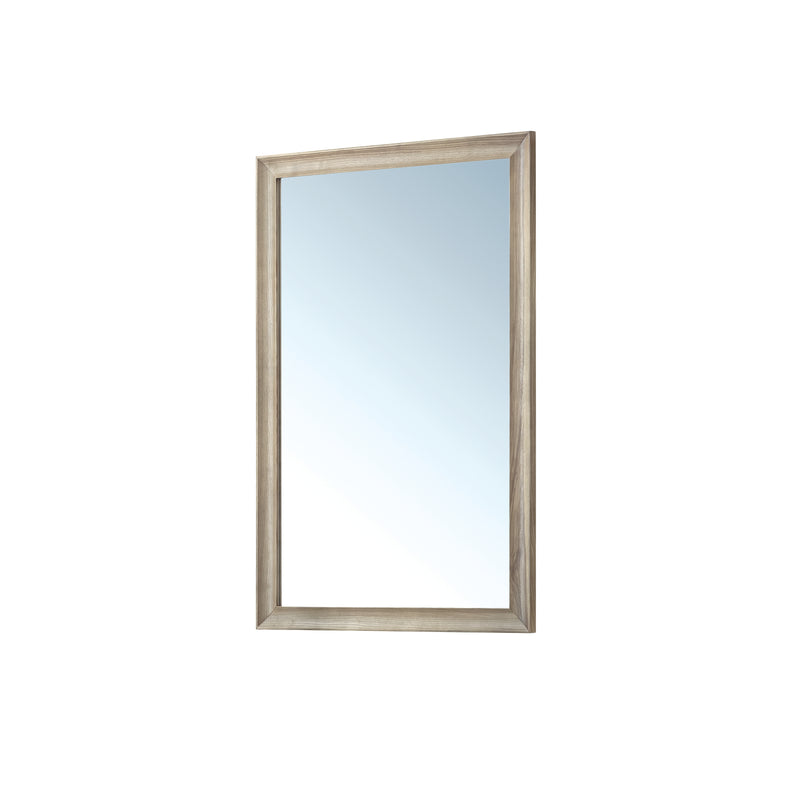 James Martin Glenbrooke 26" Mirror, Whitewashed Oak by James Martin